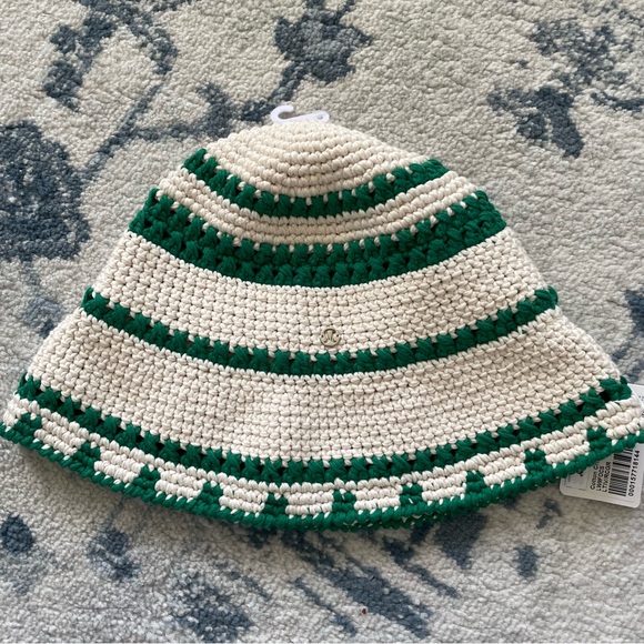 Cotton Crochet Bucket Hat - S/M